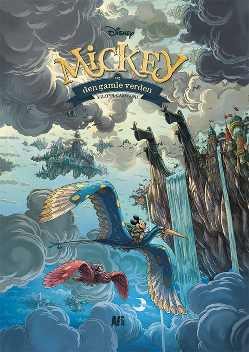 Cover for Denis-Pierre Filippi · Disney af Glenat: Mickey og den gamle verden (Bound Book) [1. wydanie] (2024)