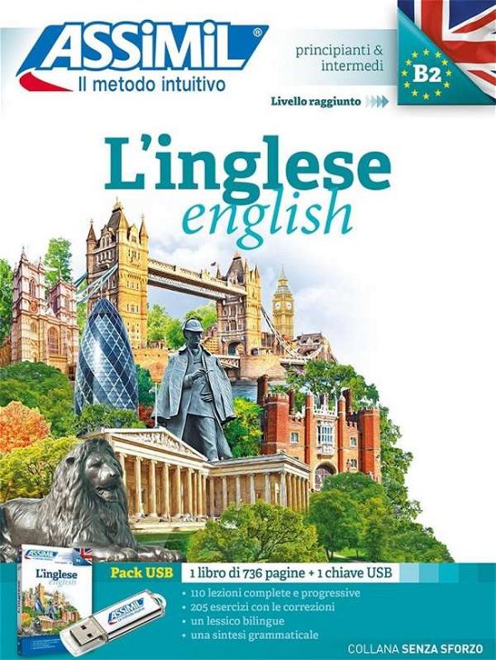 L'Inglese (book & 1 cle USB): Methode d'anglais pour Italiens - Anthony Bulger - Bøker - Assimil - 9788896715871 - 27. mars 2017
