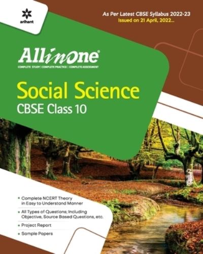 Cover for Madhumita Pattrea · Cbse All in One Social Science Class 10 2022-23 Edition (as Per Latest Cbse Syllabus Issued on 21 April 2022) (Paperback Book) [8 Revised edition] (2022)