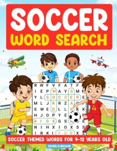 Cover for Asher Brown · Soccer Search Words (Book) (2022)