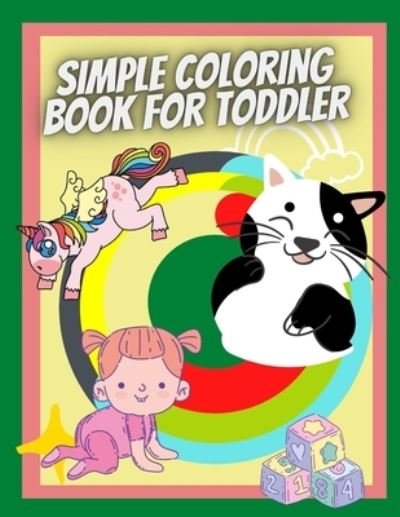 Cover for Mm · Simple Coloring Book for Toddler and kids 1-2-3-4-5 years: Preschool and Kindergarten (Paperback Book) (2021)