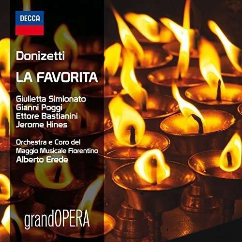 Cover for Gaetano Donizetti  · La Favorite (CD)
