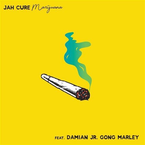 Cover for Jah Cure · Marijuana Feat. Damian Jr. G (7&quot;) (2019)