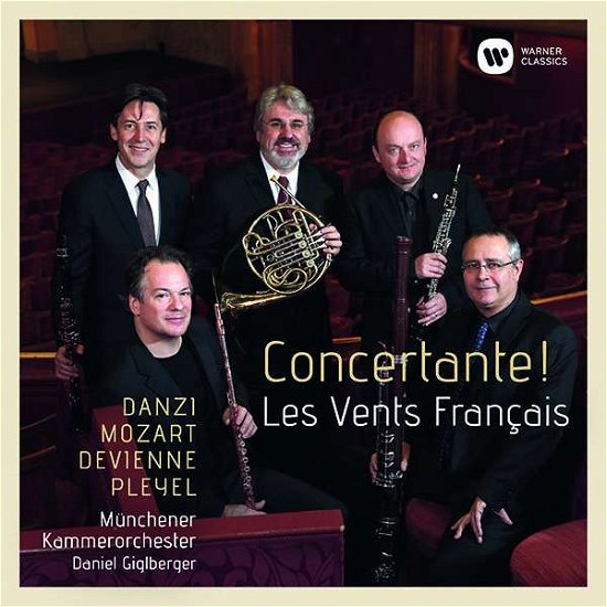 Concertante! - Les Vents Francais (Feat. Emmanuel Pahud) / Munchner Kammerorchester / Daniel Giglberger - Musiikki - WARNER CLASSICS - 0190295704872 - perjantai 6. huhtikuuta 2018