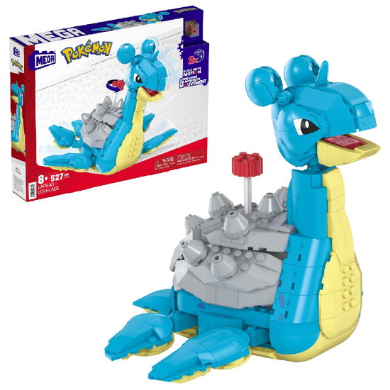 Cover for Mega Brands Pokemon · Pokemon Motion Lapras 527 Piece Building Toy Set (MERCH) (2024)