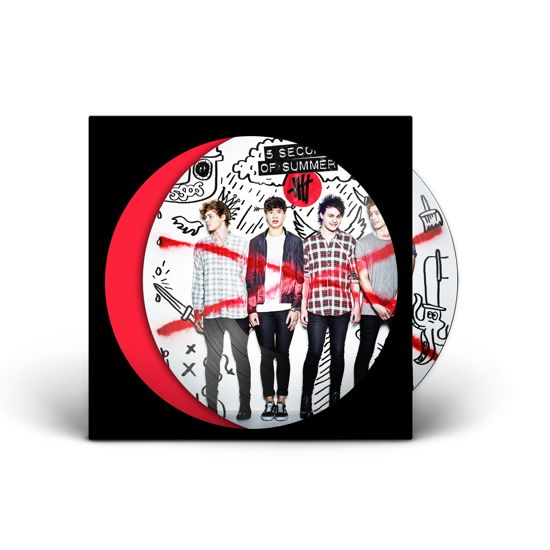 Cover for 5 Seconds of Summer (LP) [10th Anniversary Picture Disc edition] (2024)