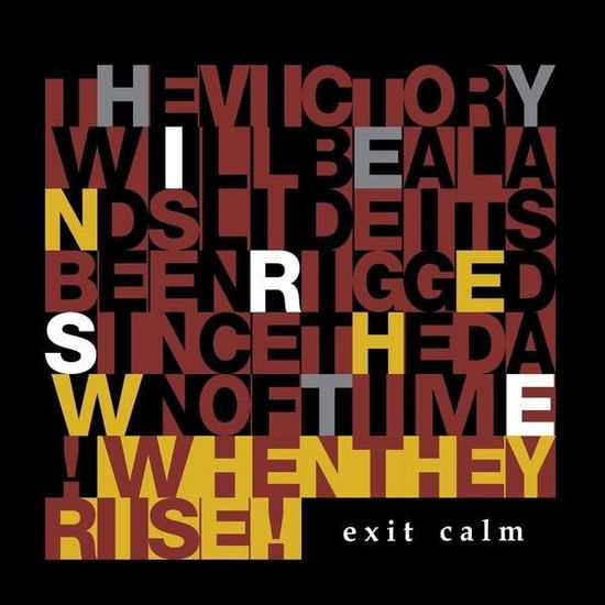 Cover for Exit Calm · When They Rise (7&quot;) (2013)