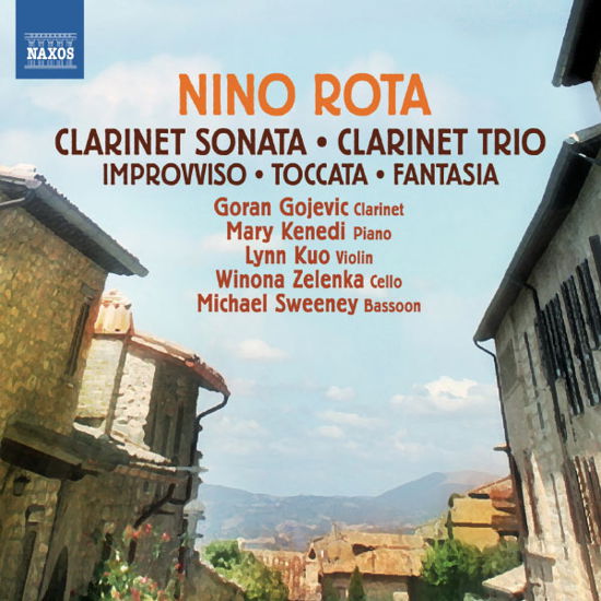 Clarinet Sonata & Trio - N. Rota - Musik - NAXOS - 0747313277872 - 1 april 2013