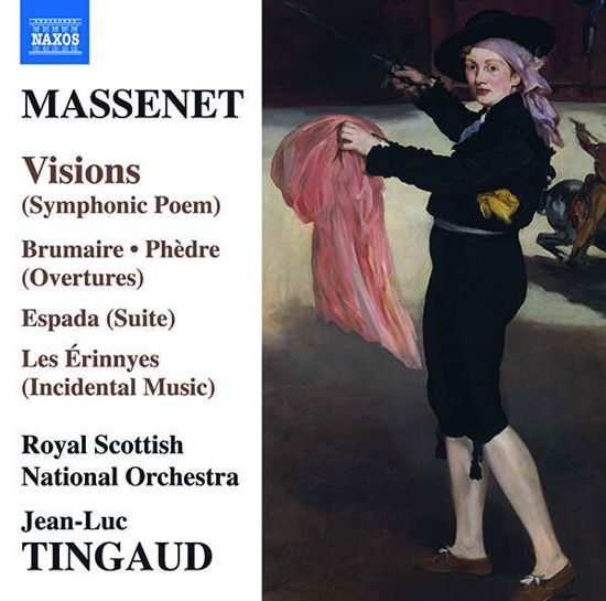 Visions / Brumaire / Phedre - J. Massenet - Musik - NAXOS - 0747313417872 - 2. oktober 2020