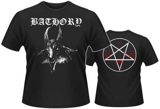 Cover for Bathory · Goat (T-shirt) [size M] [Black edition] (2009)