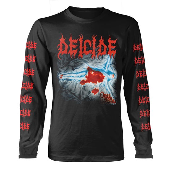 Cover for Deicide · Once Upon the Cross (Black) (Tröja) [size L] [Black edition] (2021)