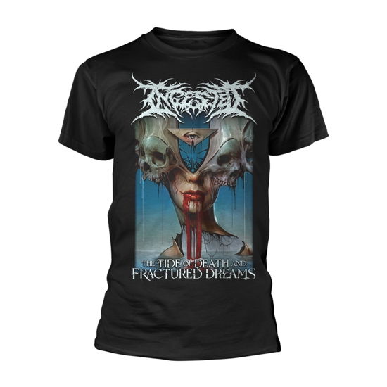 Cover for Ingested · The Tide of Death and Fractured Dreams (T-shirt) [size XXL] (2024)