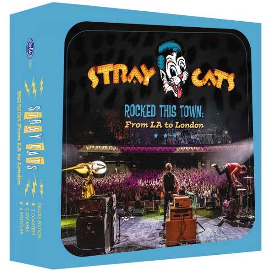 Cover for Stray Cats · Rocked This Town: From LA To London (CD) [Deluxe edition] (2020)