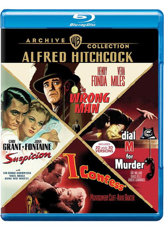 Cover for Alfred Hitchcock 4-film Collection (Blu-Ray) (2020)