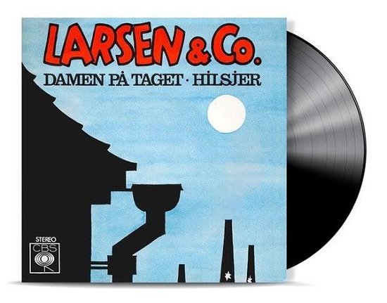 Cover for Kim Larsen · Damen Pa Taget (LP) (2017)