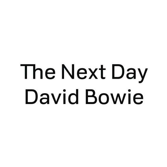 Cover for David Bowie · Next Day (7&quot;) (2013)