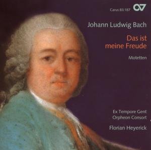 Cover for J.L. Bach · Das Ist Meine Freude:motetten (CD) (2007)