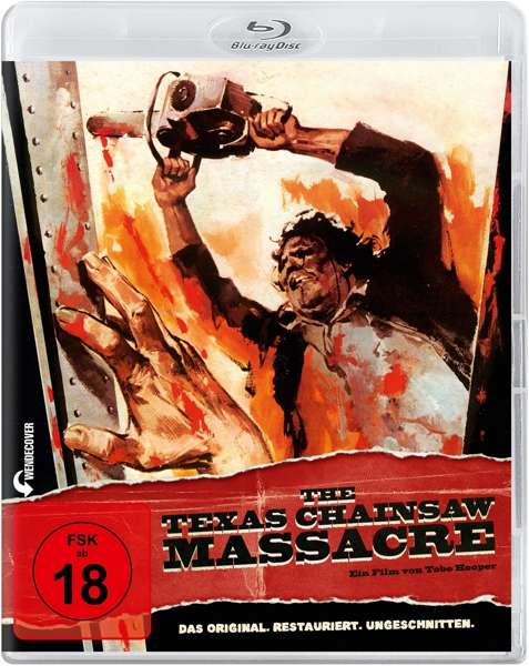 Cover for Tobe Hooper · The Texas Chainsaw Massacre (Blu-ra (Blu-ray) (2018)