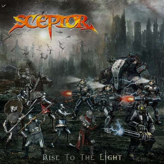 Cover for Sceptor · Rise to the Light (CD) (2021)