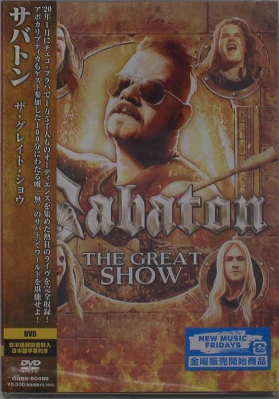 Cover for Sabaton · The Great Show (MDVD) [Japan Import edition] (2021)