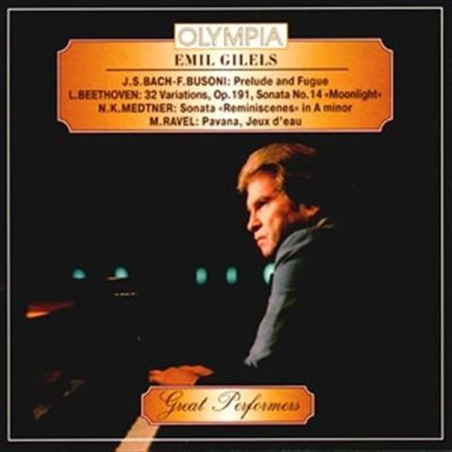 Cover for Emil GILELS · Gilels (CD)