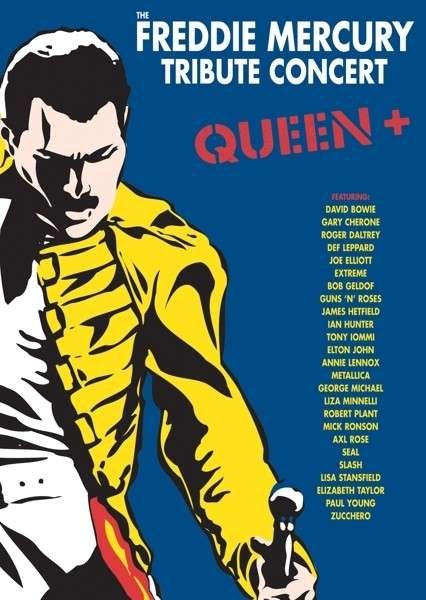 Cover for Queen · The Freddie Mercury Tribute Concert (MDVD) (2013)