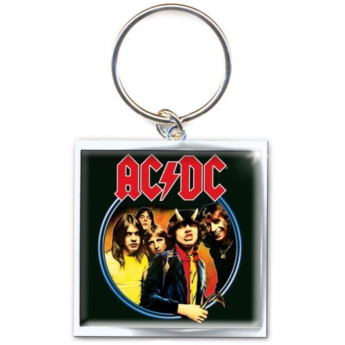 AC/DC Keychain: Devil Angus (Photo-print) - AC/DC - Merchandise - AMBROSIANA - 5055295336872 - October 24, 2014