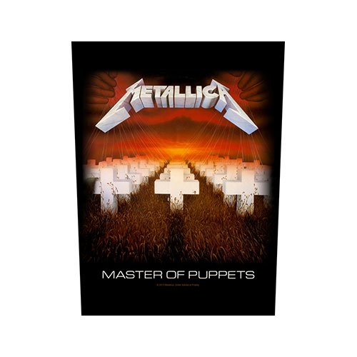 Metallica Back Patch: Master of Puppets - Metallica - Mercancía - PHD - 5055339746872 - 19 de agosto de 2019