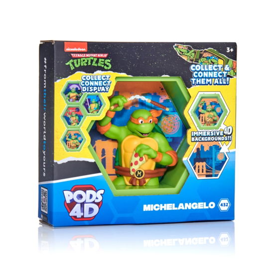 Pod 4D Teenage Mutant Turtles - Michalangelo - Pod 4d - Boeken - GENERAL MERCHANDISE - 5055394026872 - 8 februari 2024