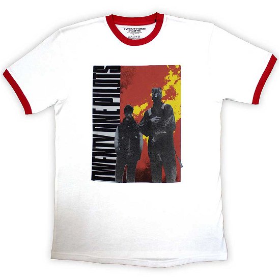 Cover for Twenty One Pilots · Twenty One Pilots Unisex Ringer T-Shirt: Side Stand Ringer (Kläder) [size S]