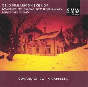 Cover for Grieg / Gli Scapoli / Opc / Skold / Vollestad · A Cappella: 4 Psalms / Holberg Cantata (CD) (1999)