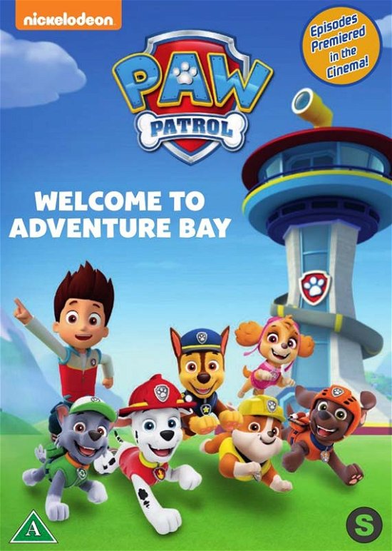 Cover for Paw Patrol · Paw Patrol - Welcome To Adventure Bay (DVD) (2018)