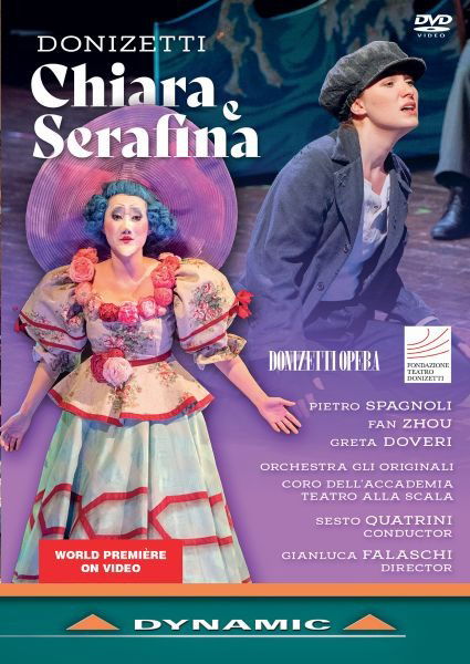 Gaetano Donizetti: Chiara e Serafina - Pietro Spagnoli - Movies - DYNAMIC - 8007144379872 - February 2, 2024