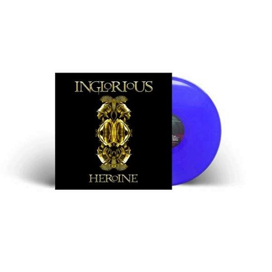 Cover for Inglorious · Heroine (Blue Vinyl) (LP) [Limited edition] (2021)