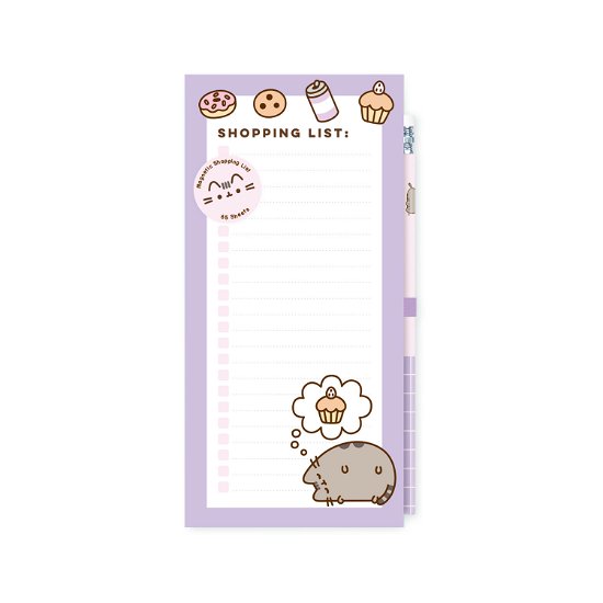 Cover for Pusheen · Magnetic Shopping List + Pencil (Legetøj)