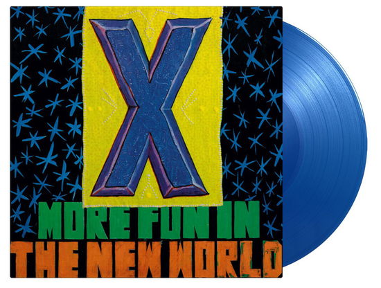 X · More Fun In The New World (LP) [Blue Vinyl edition] (2023)