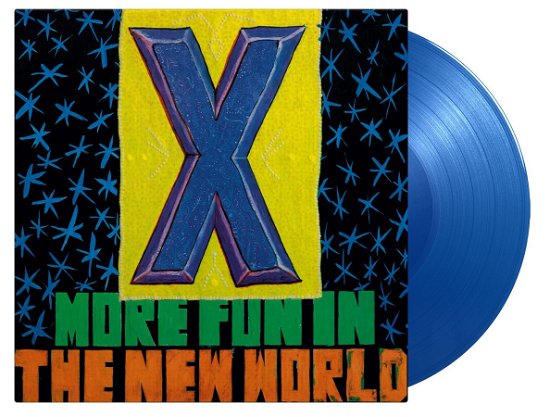 Cover for X · More Fun In The New World (LP) [Blue Vinyl edition] (2023)