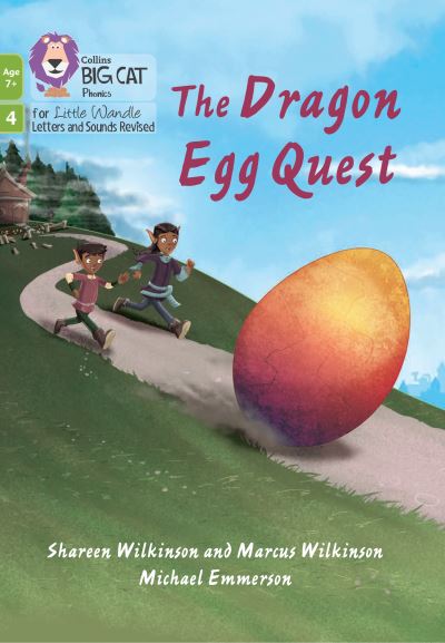 Cover for Shareen Wilkinson · The Dragon Egg Quest: Phase 4 Set 1 - Big Cat Phonics for Little Wandle Letters and Sounds Revised – Age 7+ (Paperback Book) (2022)