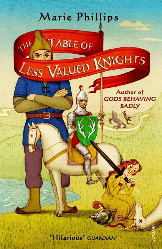 Cover for Marie Phillips · The Table Of Less Valued Knights (Paperback Book) (2015)