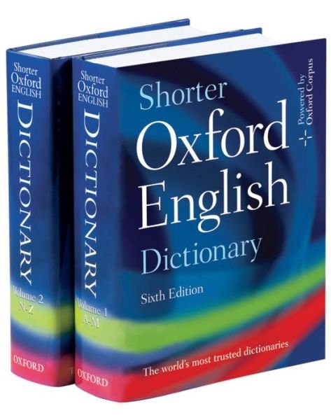 Shorter Oxford English Dictionary - Oxford Languages - Libros - Oxford University Press - 9780199206872 - 20 de septiembre de 2007