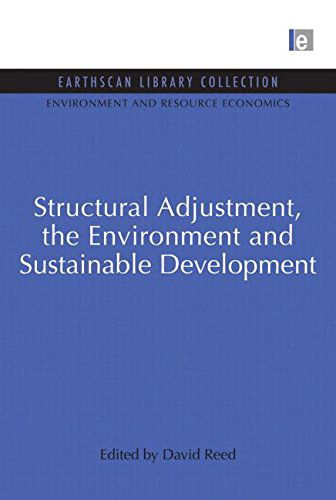 Cover for David Reed · Structural Adjustment, the Environment and Sustainable Development - Environmental and Resource Economics Set (Paperback Book) [Reprint edition] (2013)