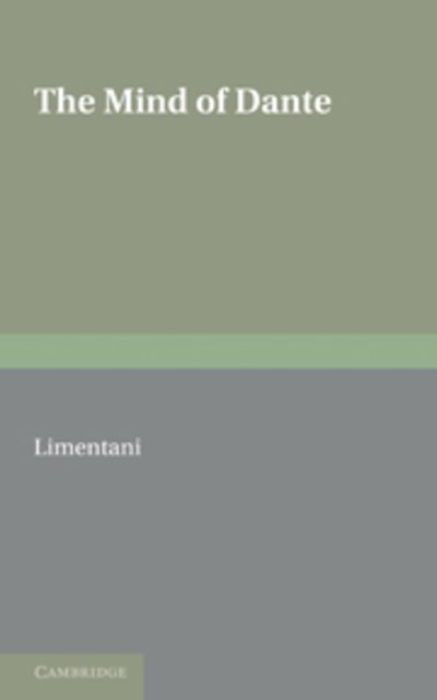Cover for U Limentani · The Mind of Dante (Pocketbok) (2011)