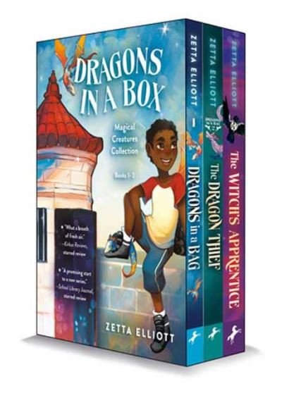 Cover for Zetta Elliott · Dragons in a Box: Magical Creatures Collection (Paperback Bog) (2023)