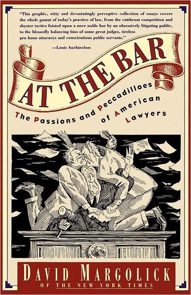Cover for David Margolick · At the Bar (Paperback Bog) [First edition] (1995)