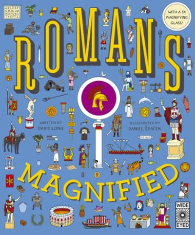 Cover for David Long · Romans Magnified: With a 3x Magnifying Glass! - Magnified (Hardcover Book) (2022)