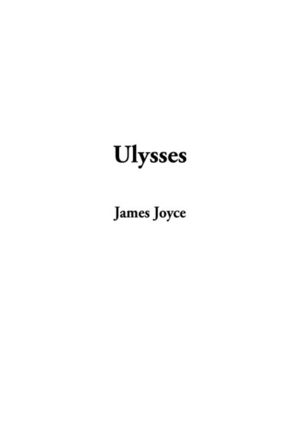Cover for James Joyce · Ulysses (Taschenbuch) (2002)