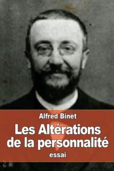 Cover for Alfred Binet · Les Alterations de la personnalite (Paperback Book) (2016)