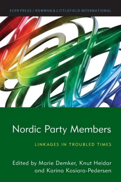 Cover for Nordic Party Members: Linkages in Troubled Times (Paperback Book) (2021)