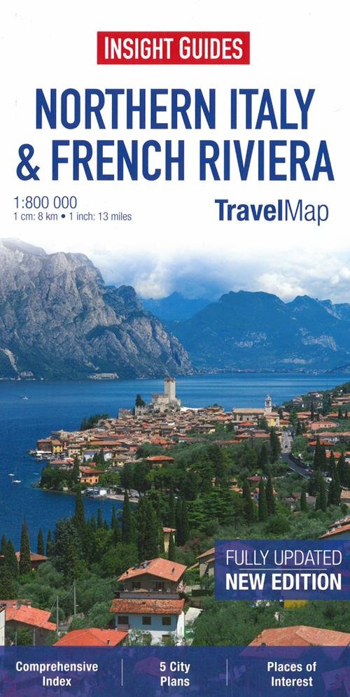 Cover for APA Publications · Northern Italy &amp; Frech Riviera*, Insight Map 1:800.000 (Map) (2013)
