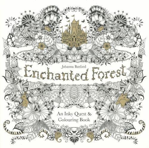 Cover for Johanna Basford · Enchanted Forest: An Inky Quest &amp; Colouring Book (Paperback Bog) (2015)